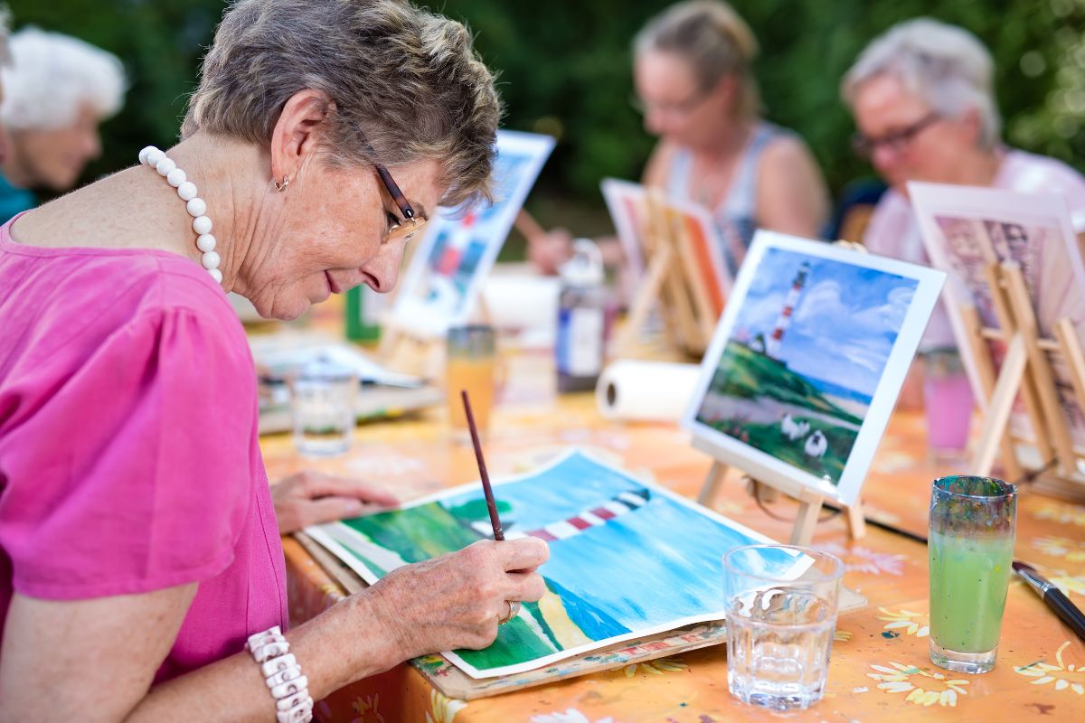 atelier de pictura outdoor bucuresti workshop